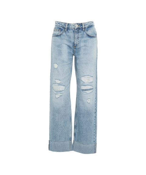 Wide leg Jeans 'Stevie Turn Up'