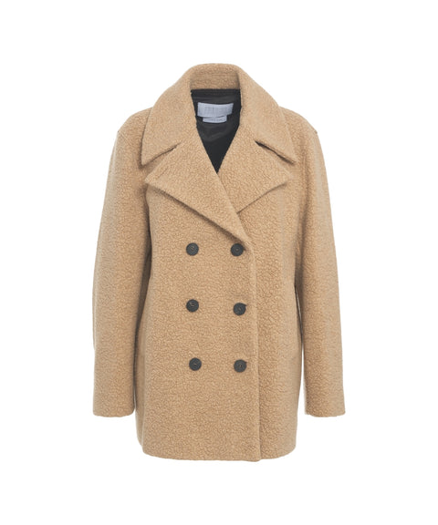 Peacoat in bouclé
