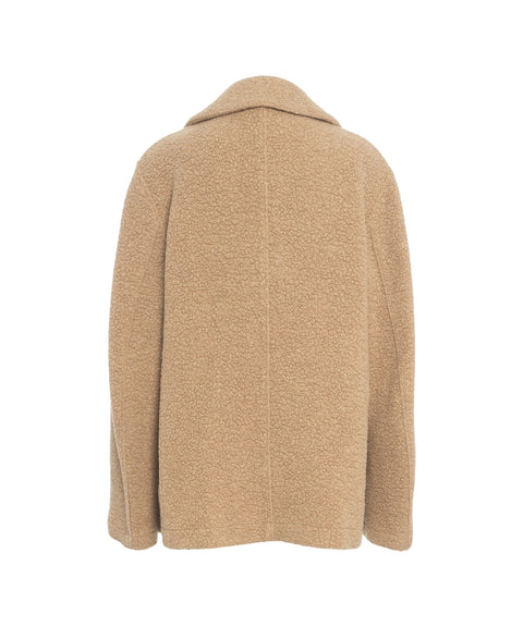 Peacoat in bouclé