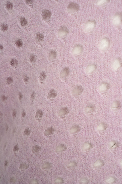 Open knit sweater 'Bacon'