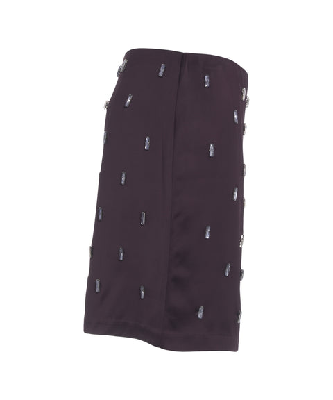 Minigonna con strass 'Dolly'