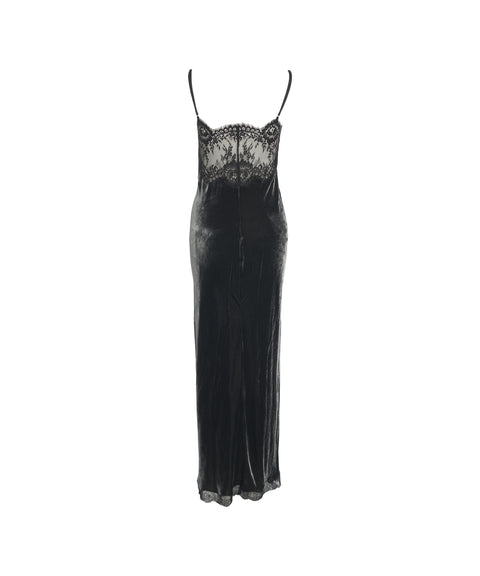 Velvet maxi dress 'Micke'