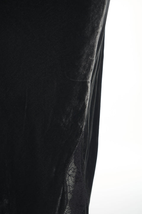 Velvet maxi dress 'Micke'