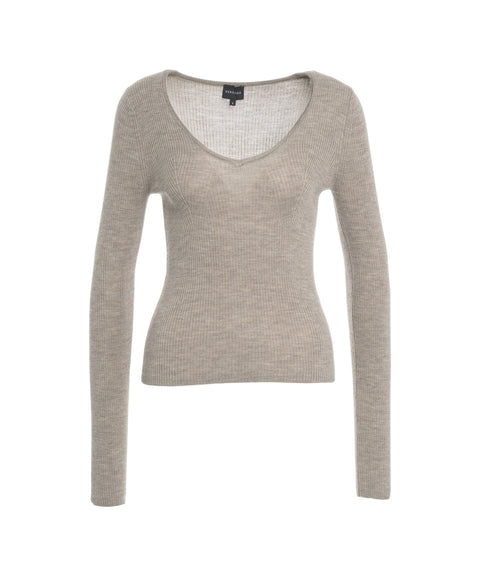 Ribbed pullover 'Nova'