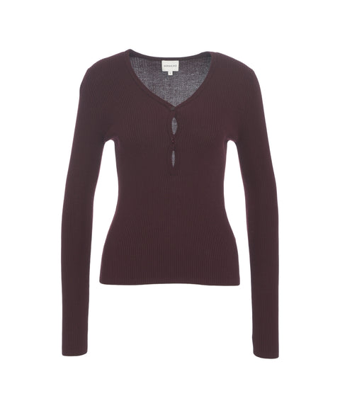 Maglia a coste 'Oscar'