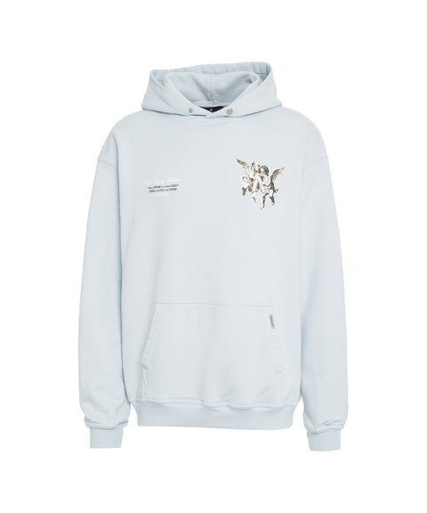 Felpa con cappuccio e stampa