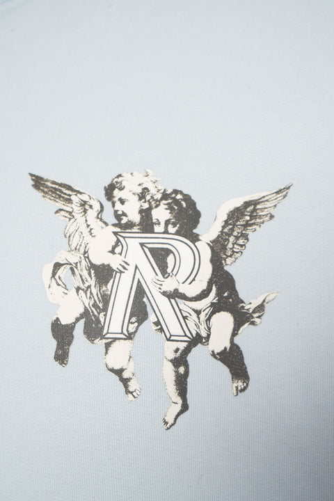 Felpa con cappuccio e stampa