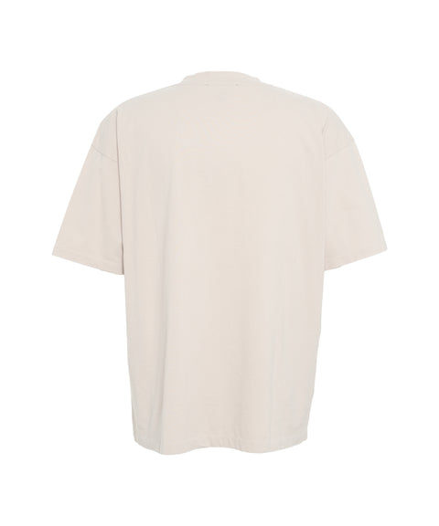 T-shirt con ricamo logo