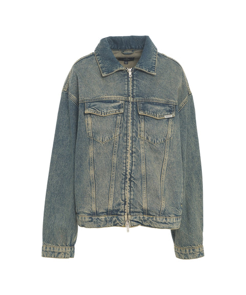 Giacca oversize in denim