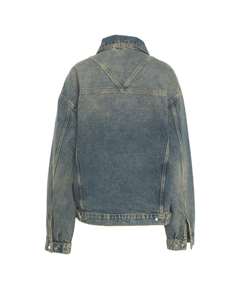 Giacca oversize in denim