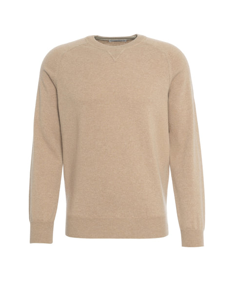 Kangra Maglione in cashmere Beige Uomo – - Main Image