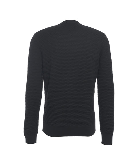 Maglione in maglia con scollo rotondo