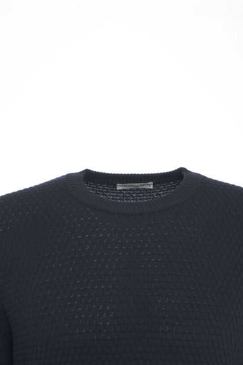 Maglione in maglia con scollo rotondo