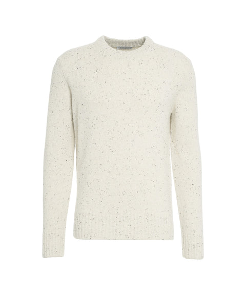 Maglione in maglia melange