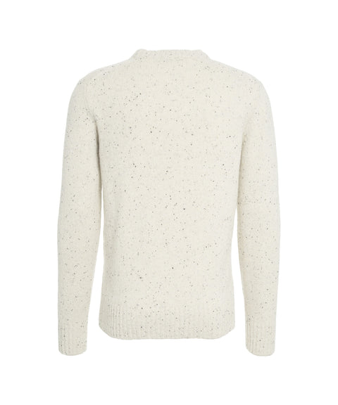 Maglione in maglia melange