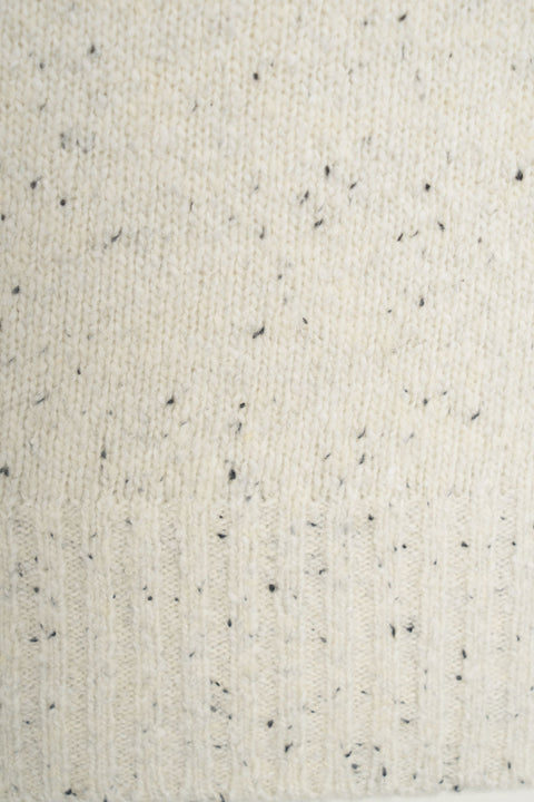 Maglione in maglia melange