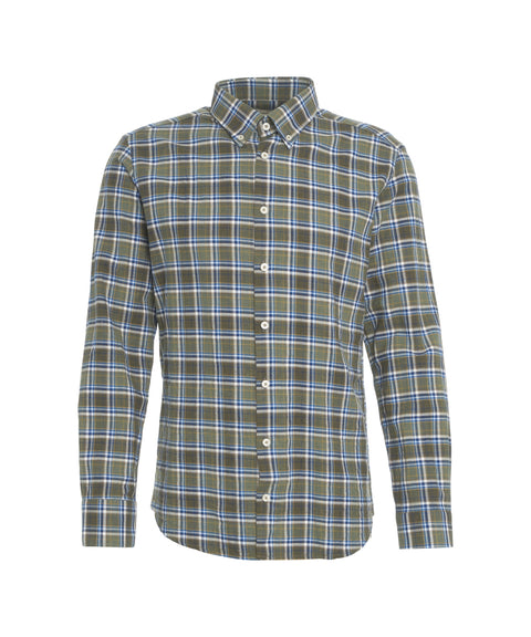 Camicia con motivo a quadri