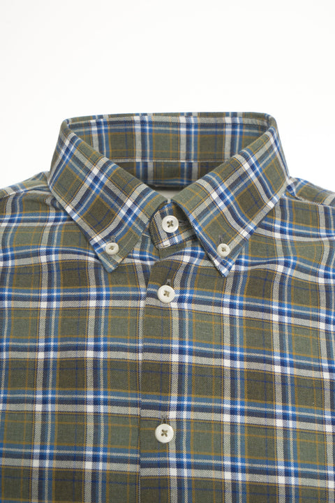 Camicia con motivo a quadri