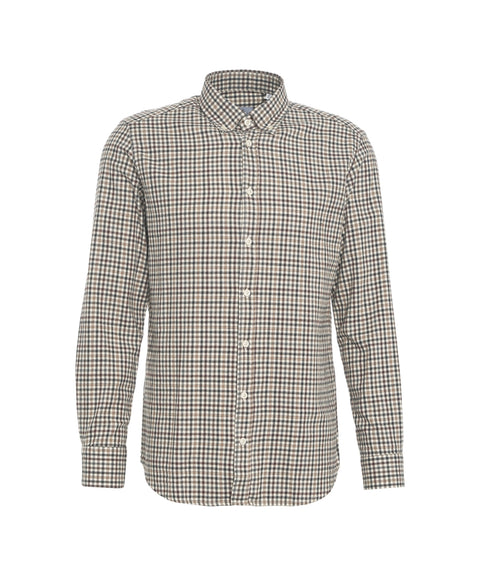 Camicia con motivo a quadri