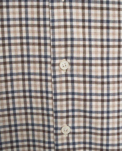 Camicia con motivo a quadri