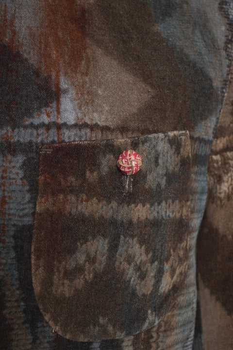 Blazer con stampa patchwork 'Lusandro'