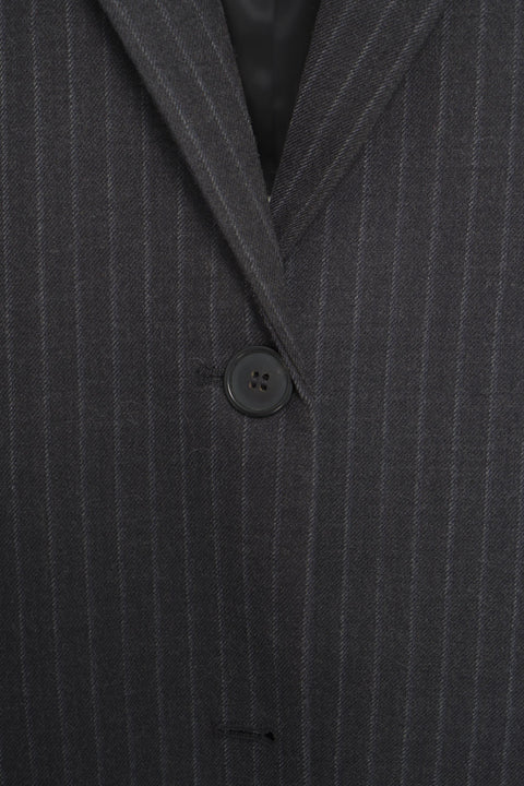 Blazer mit Nadelstreifen