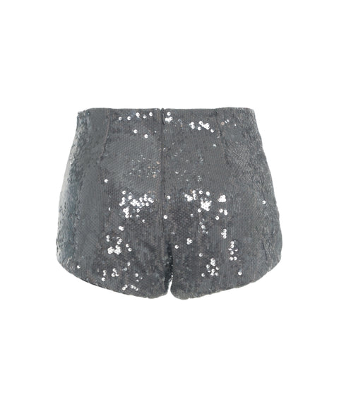 Shorts mit Pailletten