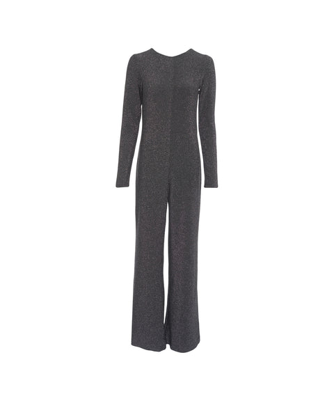 Jumpsuit im Metalliclook