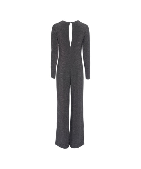 Jumpsuit im Metalliclook
