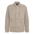 Overshirt with patch pockets
