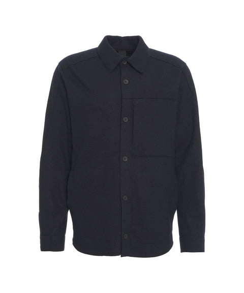 Overshirt aus Schurwolle