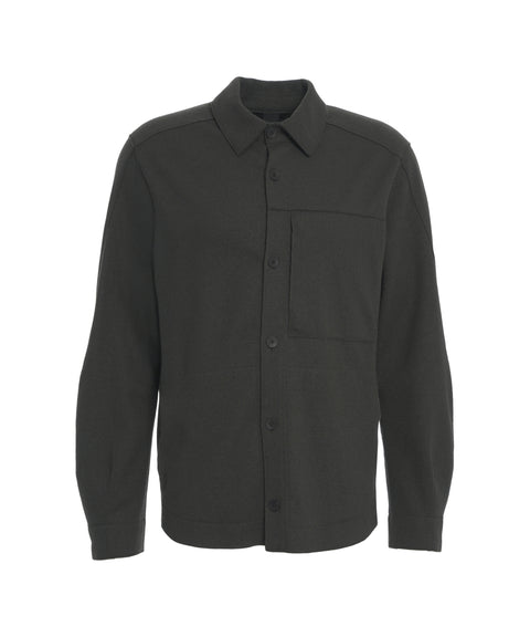 Overshirt aus Schurwolle