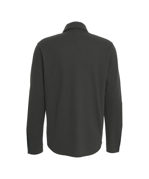 Overshirt aus Schurwolle