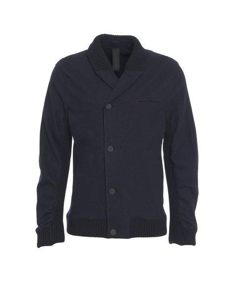 Cardigan con collo a scialle