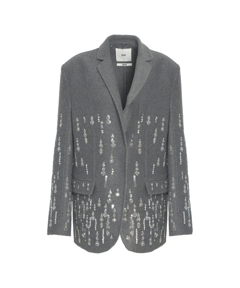 Blazer con paillettes
