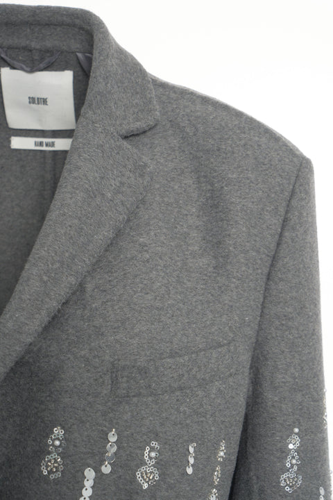 Blazer con paillettes