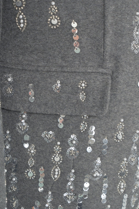 Blazer con paillettes