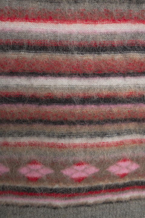 Strickweste mit Muster