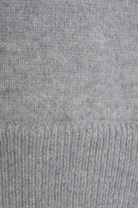 Stehkragenpullover aus Wolle