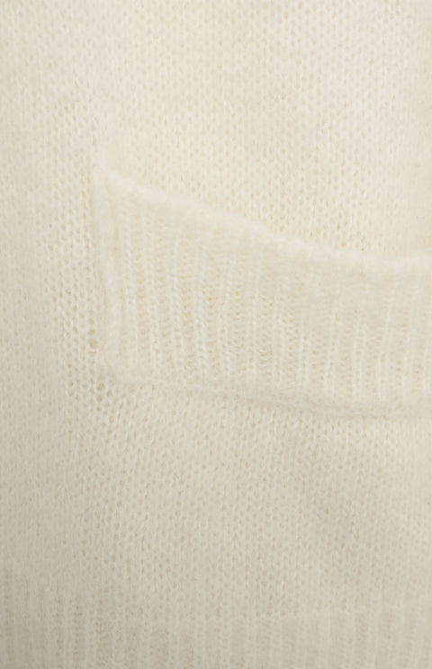 Strickjacke aus Mohairgemisch