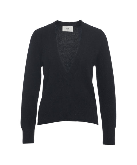 Pullover mit V-Ausschnitt