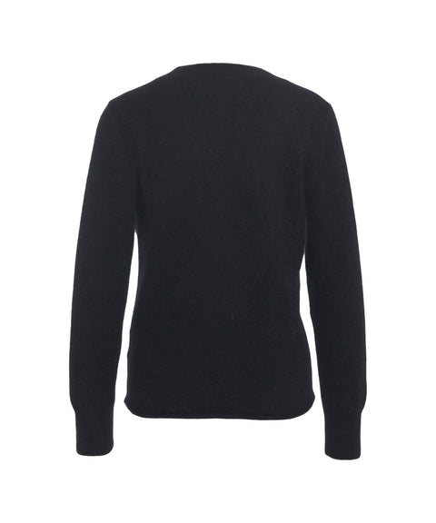 Pullover mit V-Ausschnitt