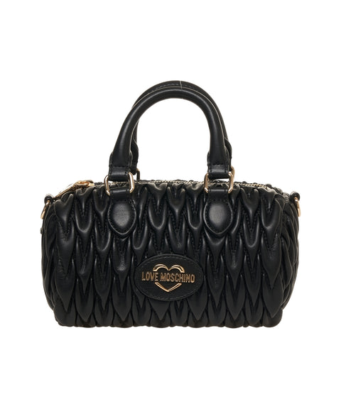 Love Moschino Borsa A Mano Donna Nero - Design Moderno E Facile Da Abbinare - Foto 4