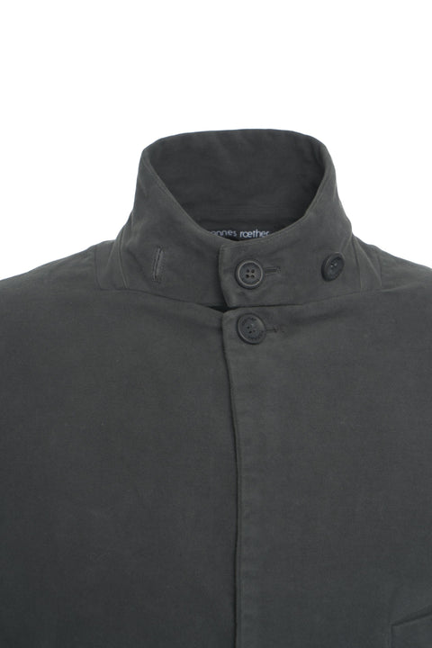 Blazer con colletto alto