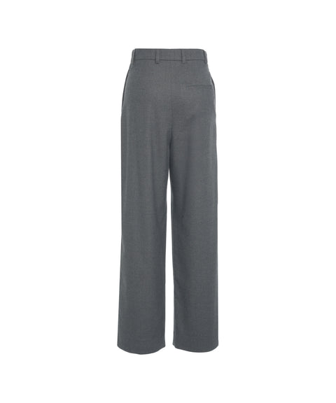 Pantaloni con pieghe