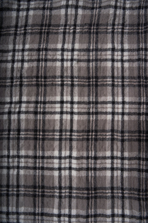 Sciarpa con motivo a quadri