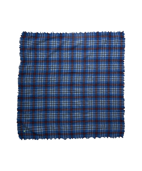 Sciarpa con motivo a quadri