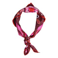 Foulard con stampa floreale