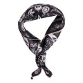 Foulard con stampa floreale