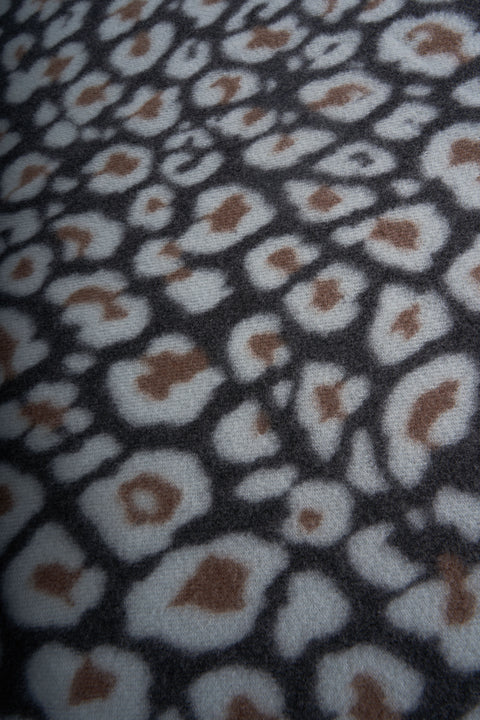 Sciarpa con stampa animalier